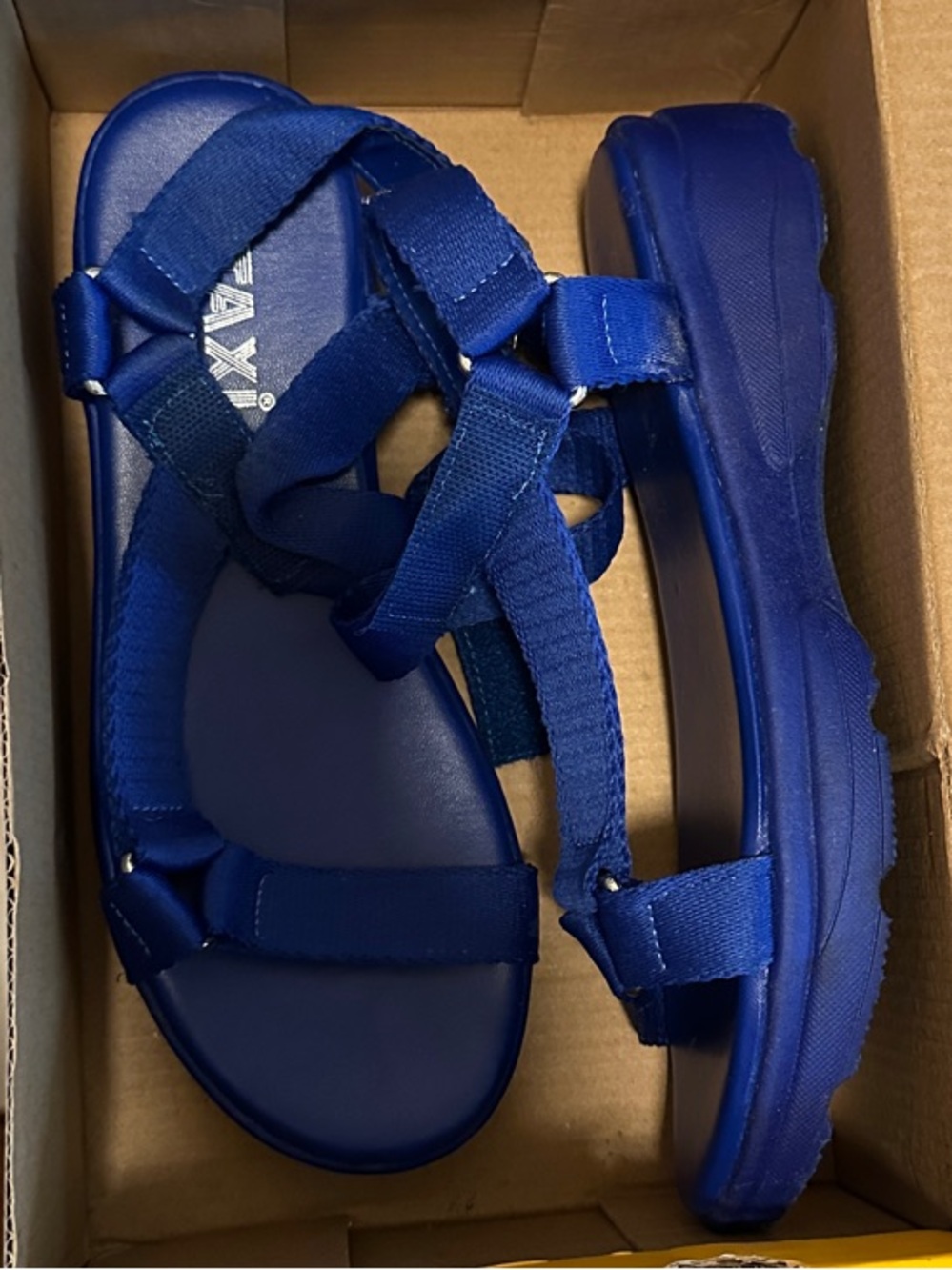 Cobalt Blue Sport Sandals